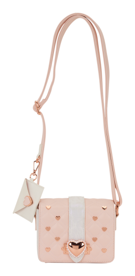 Loungefly Heart Envelope Crossbody Bag & Bag Charm