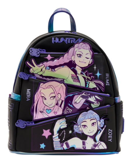 Loungefly K Pop Demon Hunters Huntrix Mini Backpack