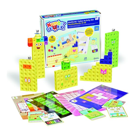 ** MathLink Cubes ActivitySet Numblocks 31–40 SEP