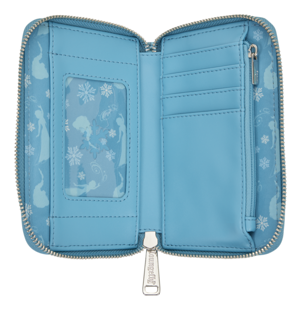 Loungefly - Frozen Elsa Glitter Sequin Zip Wallet - Image