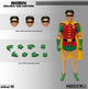 Batman "Robin" Golden Age Edition One:12 Collective