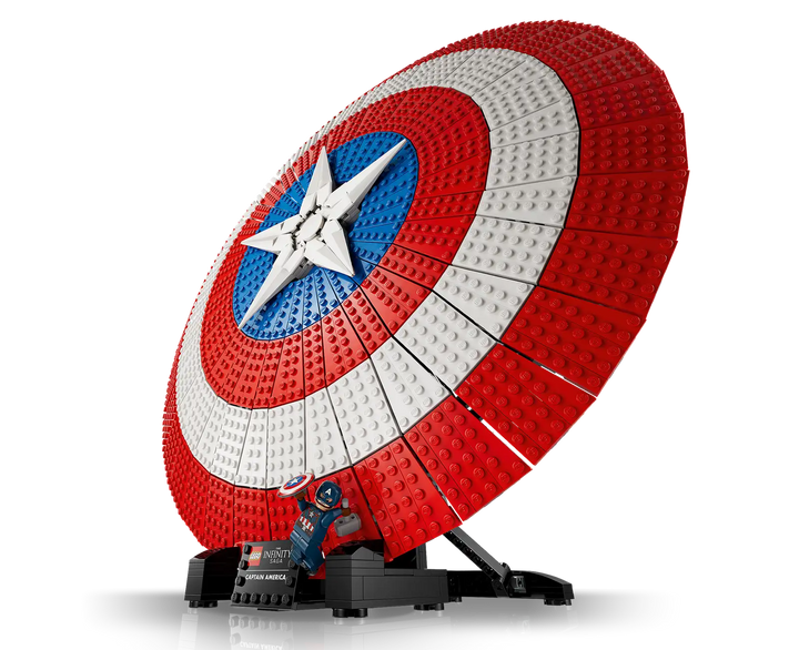 LEGO 76262 Marvel Captain America's Shield Avengers Set