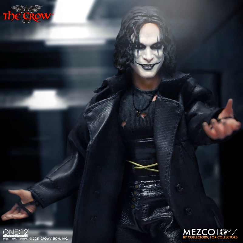 The Crow Eric Draven One:12 Collective Action Figure close up detail