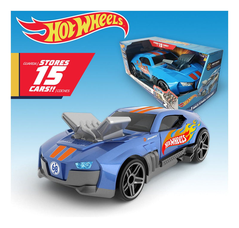 Hot Wheels 2 in 1 Race N Haul Storage Case - Image