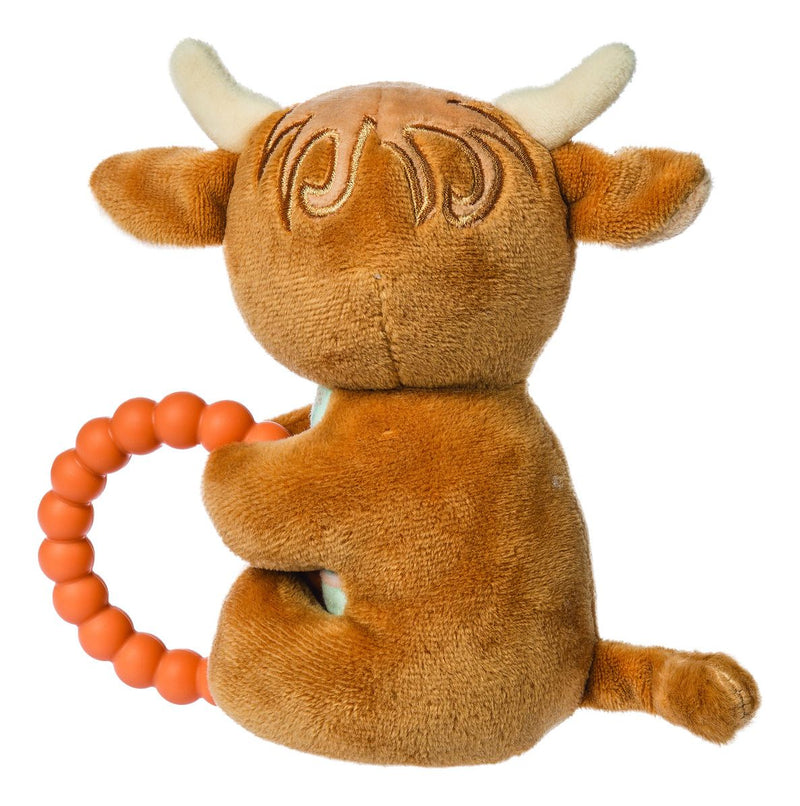 Mary Meyers Hetty Highland Cow Rattle - Image