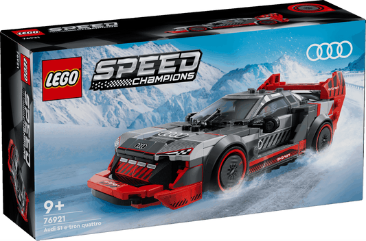 Lego Speed Champions 76921 Audi S1 E-Tron Quattro Race Car for Ages 9+ collectible from Curious Minds