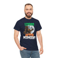 'Living After Midnight' Men's T-Shirt, showing reverse