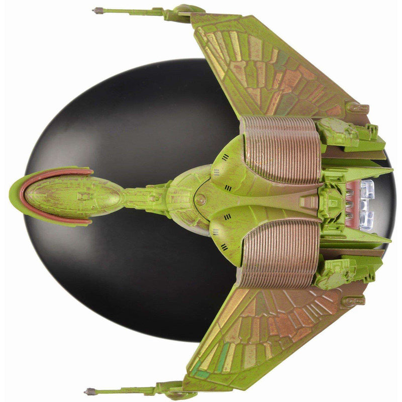 Klingon Bird-of-Prey (Attack Position) Die-Cast Model Ship (Eaglemoss / Star Trek), alternate view