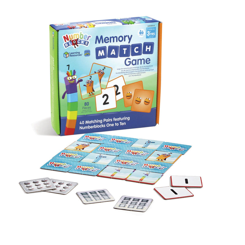 Numberblocks Memory Match Game - Image