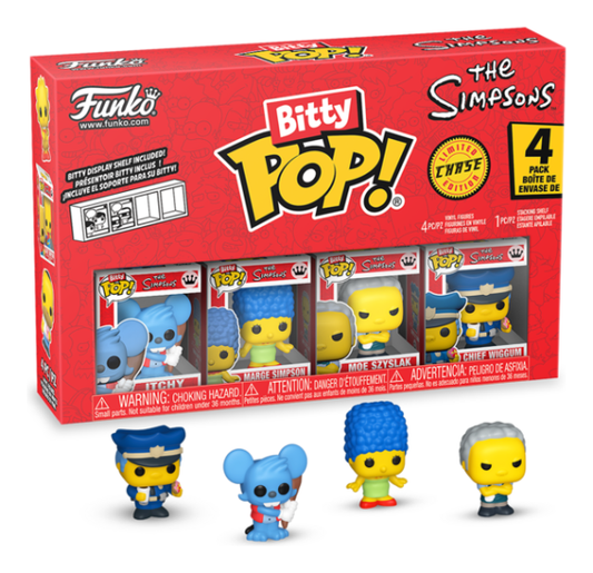 Bitty Pop! The Simpsons Itchy 4 Pack