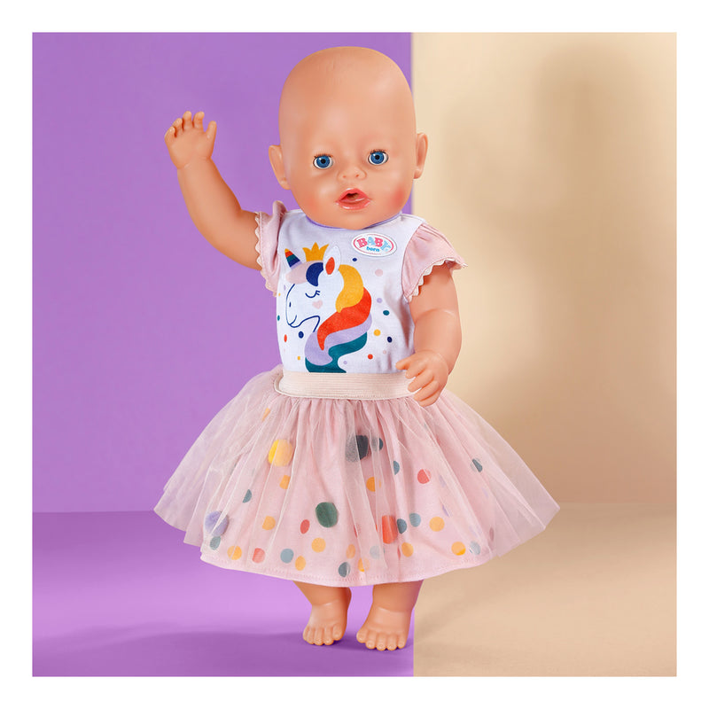 Baby Born Tutu Dress Unicorn 43cm Doll Outfit