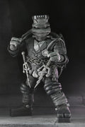NECA TMNT Universal Monsters Black and White Turtles Action Figures 4 Pack, close-up detail