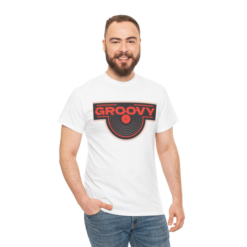 'Groovy' Men's T-Shirt, rear view