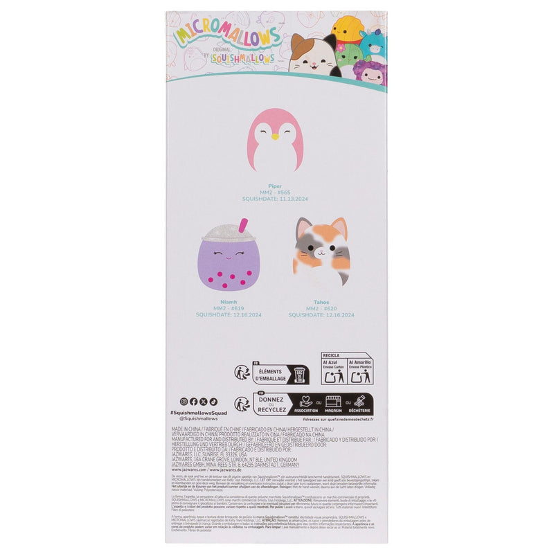 Squishmallows - 2.5in Micromallows 3 Pack Plush #2, alternate view