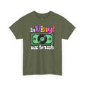 'In Vinyl We Trust' Men's T-Shirt, in display