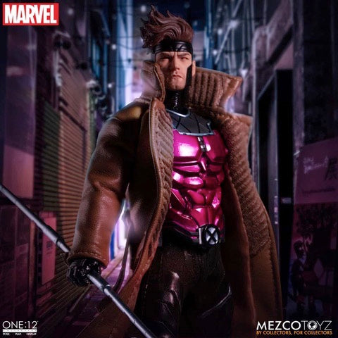 Marvel X-Men Gambit One:12 Collective Action Figure front view