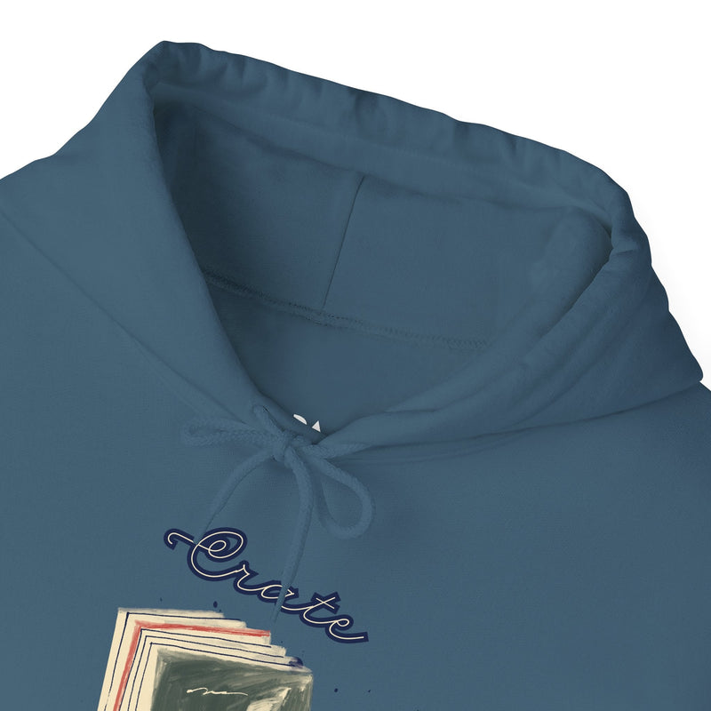 'Crate Digger' Men's Hoodie, rear view