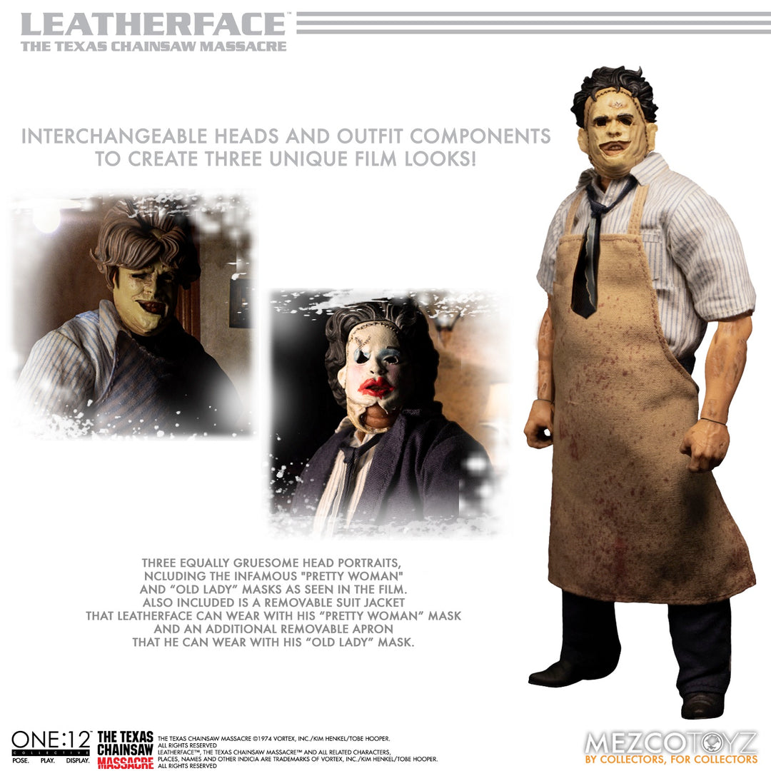 Mezco The Texas Chainsaw Massacre One:12 Collective Deluxe Leatherface