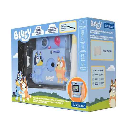 Bluey Starcam Camera Instant Printer & 3D Pouch