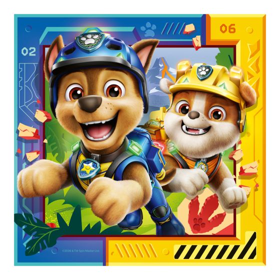 Paw Patrol 3 Dino Movie, 3x49pc