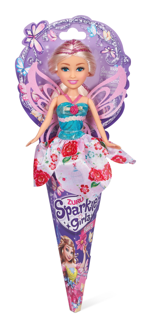 Sparkle Girlz Dolls Fairy Cone CDU, packaging shot