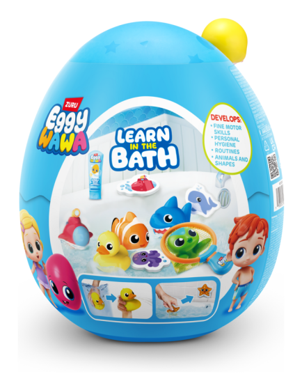 Eggywawa Surprise Egg with Bathtime Toy Fun