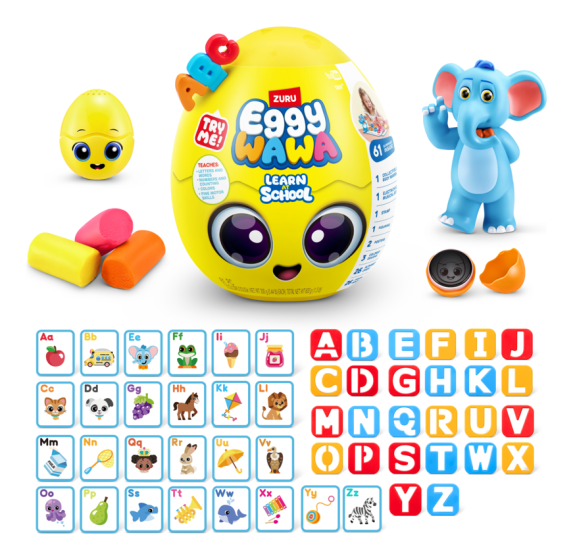 Eggywawa Learn at School Surprise Egg Educational Set