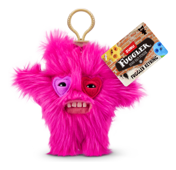 Fuggler Series 5 Keyrings (Assortment), rear view