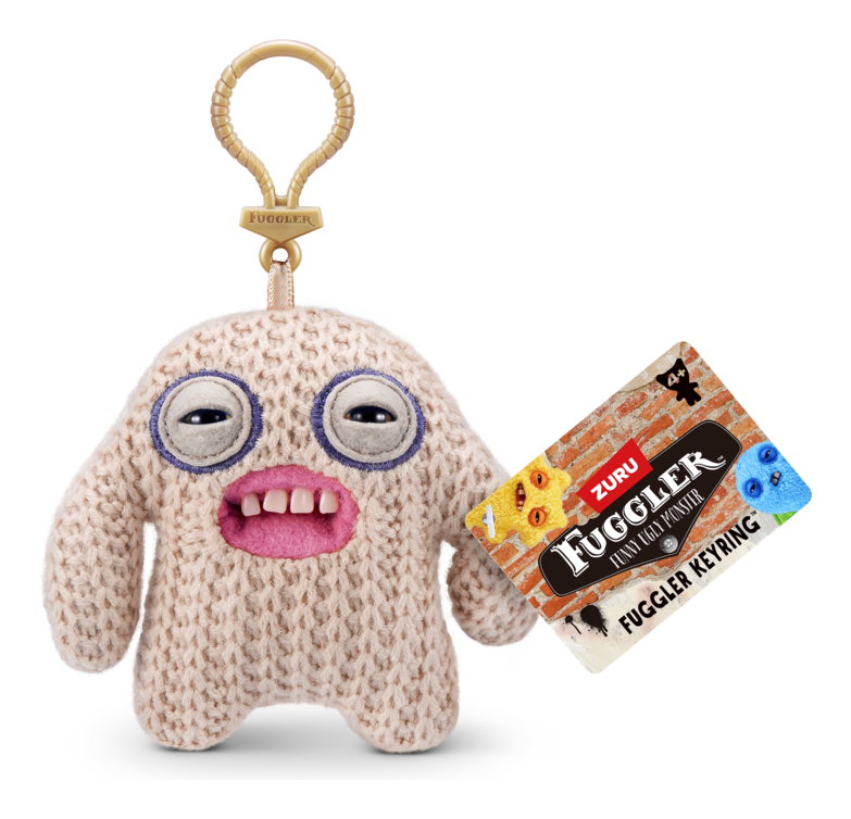 Fuggler Series 5 Keyrings (Assortment), size reference