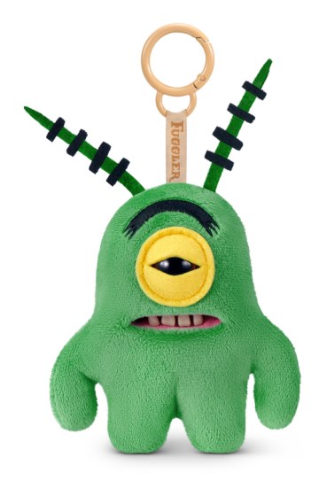 Fuggler SpongeBob 5-inch Licensed Keyring Assortment, in display