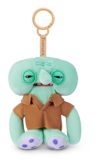 Fuggler SpongeBob 5-inch Licensed Keyring Assortment, close-up detail