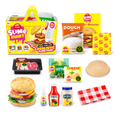Slime Mart Small Shopping Basket S1 Fast Food, in display