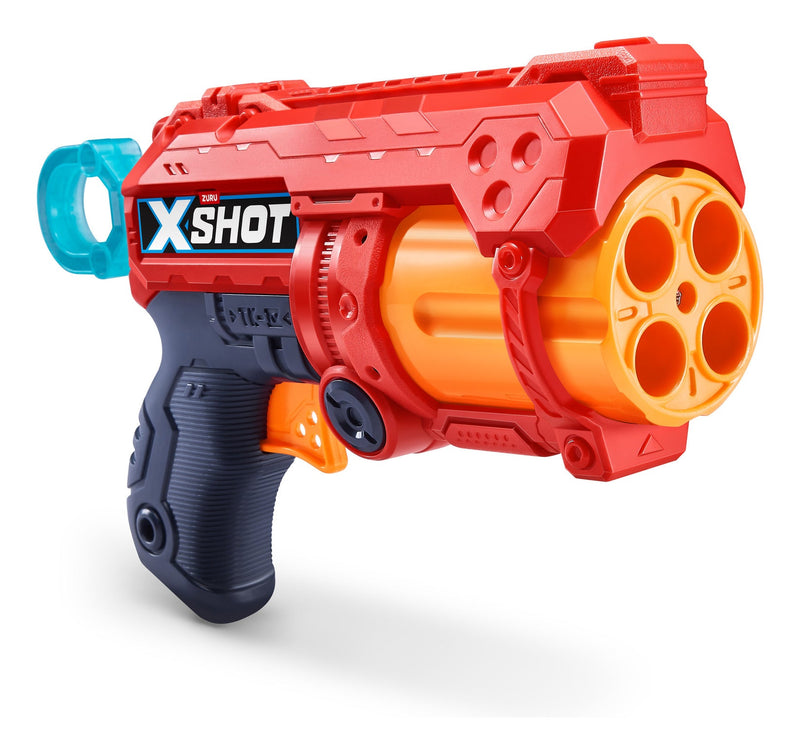 XSHOT Excel Fury 4 Blaster (16 Darts), showing reverse