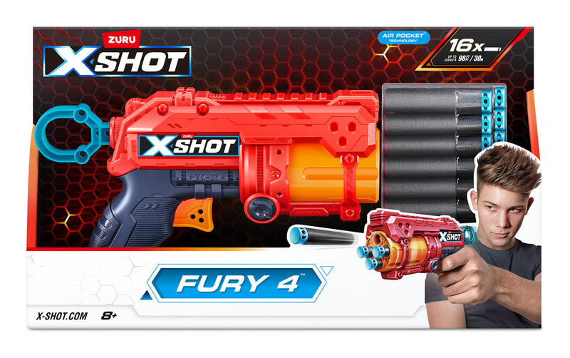 XSHOT Excel Fury 4 Blaster (16 Darts), additional view