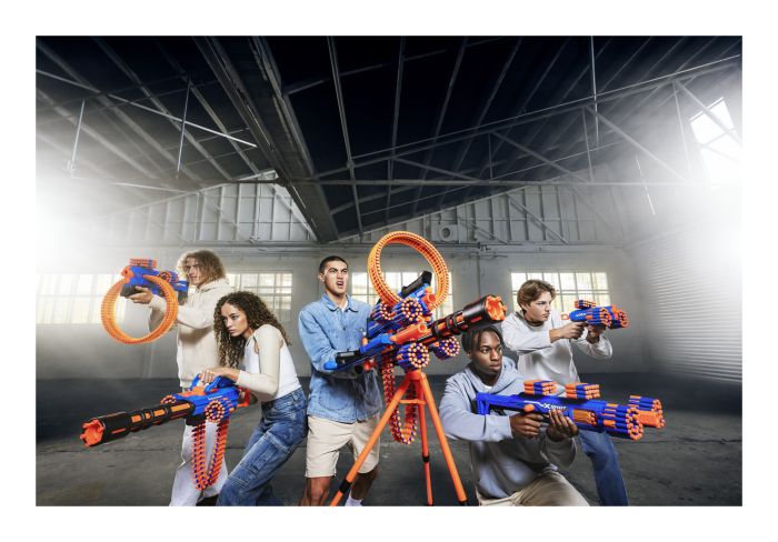 X-Shot Insanity Rage Fire Motorized Gatling Blaster