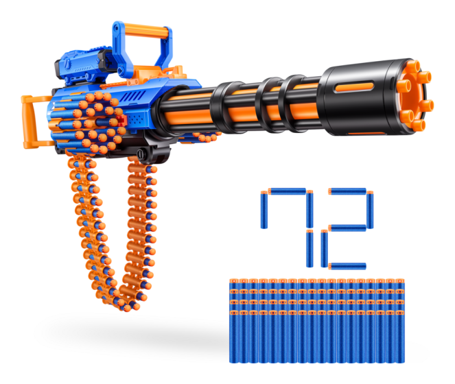 X-Shot Insanity Rage Fire Motorized Gatling Blaster
