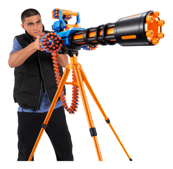 X-Shot Insanity Rage Fire Motorized Gatling Blaster