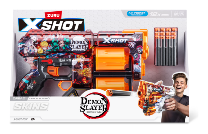 J! X-Shot Skins S1 Dread Demon Slayer (12 Darts)