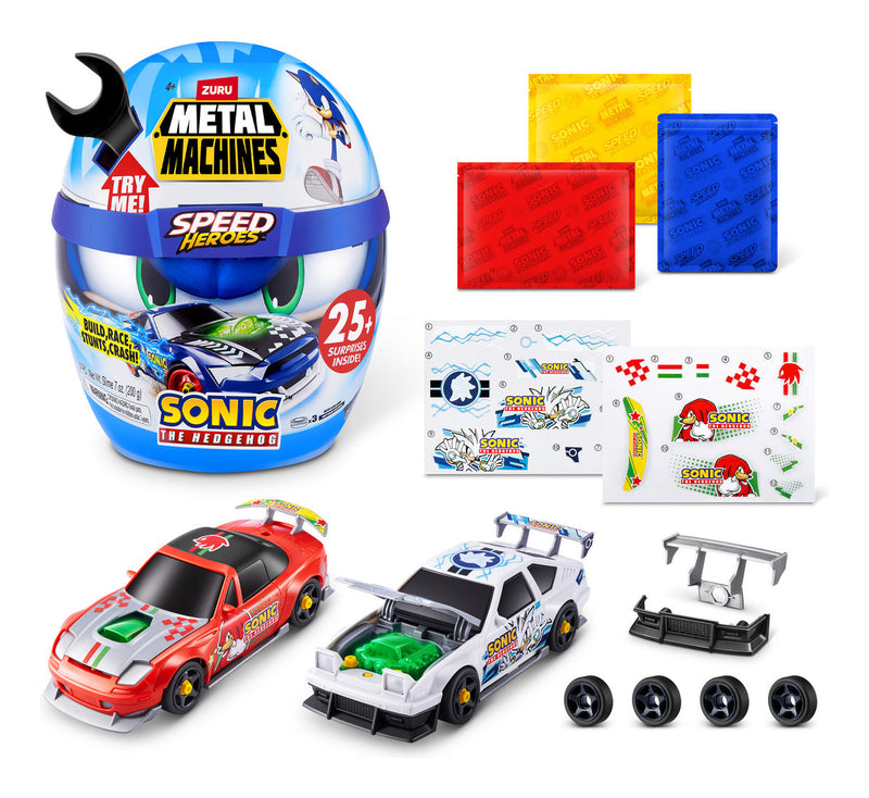 Metal Machines Sonic The Hedgehog Speed Heroes, side angle