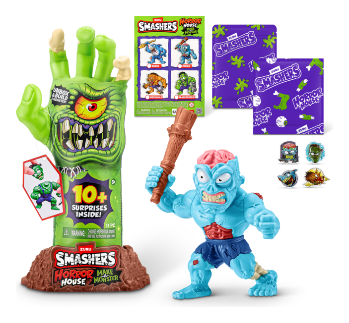 Smashers Horror House S1 Dissect, size reference