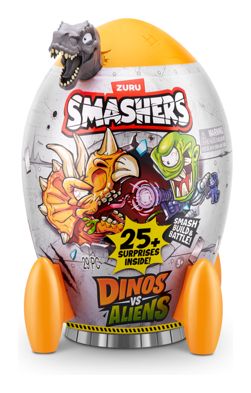 Smashers Dino vs Aliens S1 Rocket, packaging shot