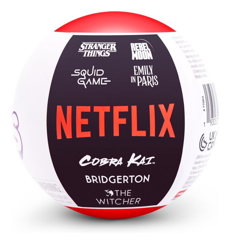 Mini Brands Netflix S1 Capsule, packaging shot
