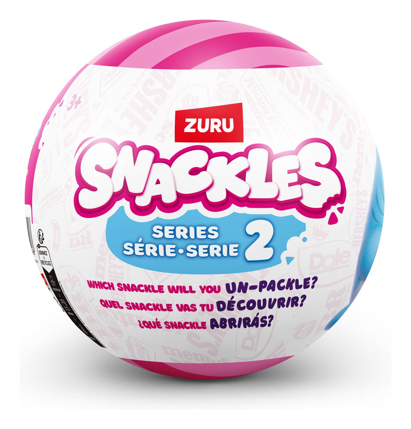 Snackles 5 Series 2 Capsules, rear view