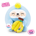 Snackles 14in Plush - Sloth & Dole (Banana), packaging shot