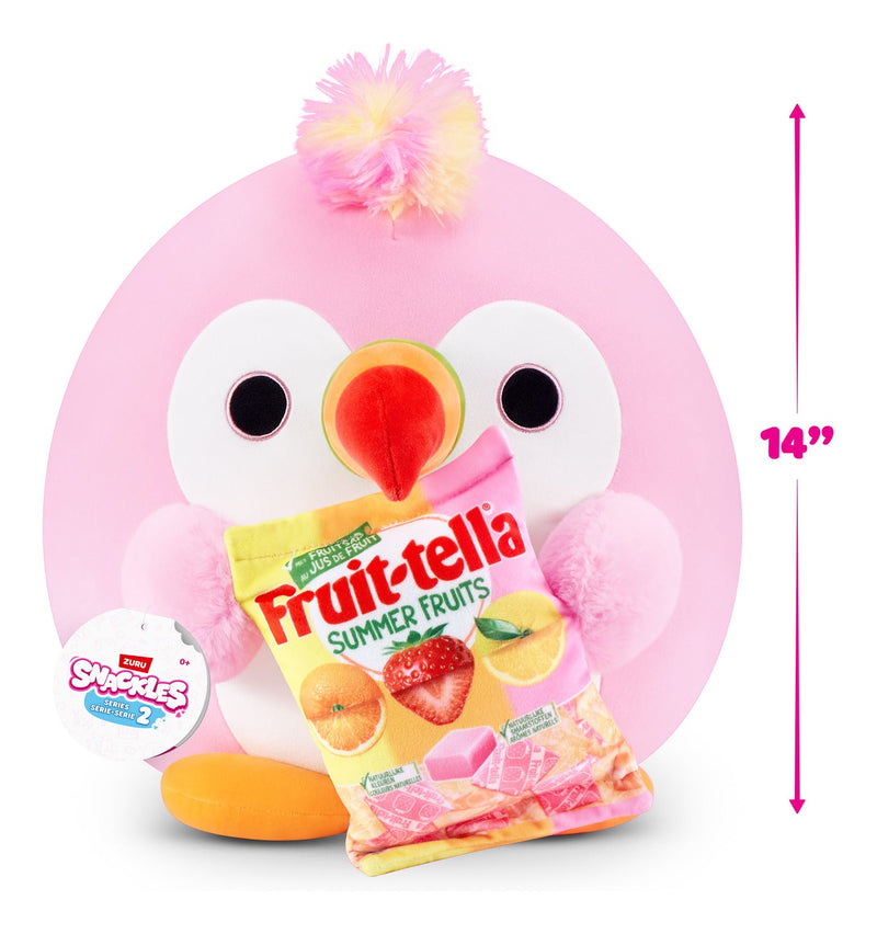 Snackles 14in Plush - Tucan & Fruit-tella, packaging shot