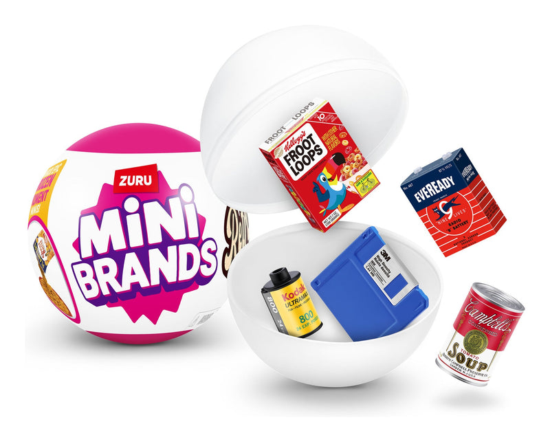 Mini Brands Retro Grocery S1 Capsule, rear view