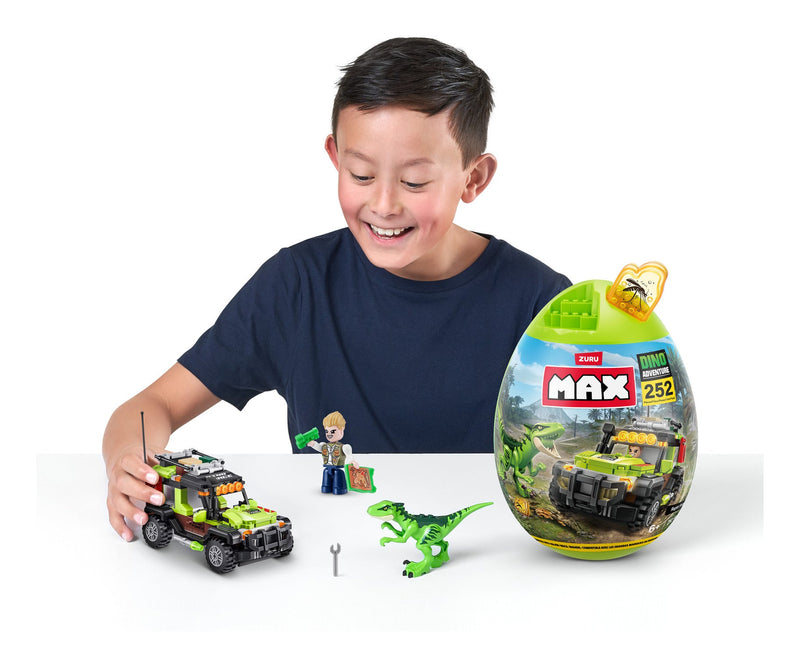 Max Dino Adventure Raptor Force (252 Pieces), in display