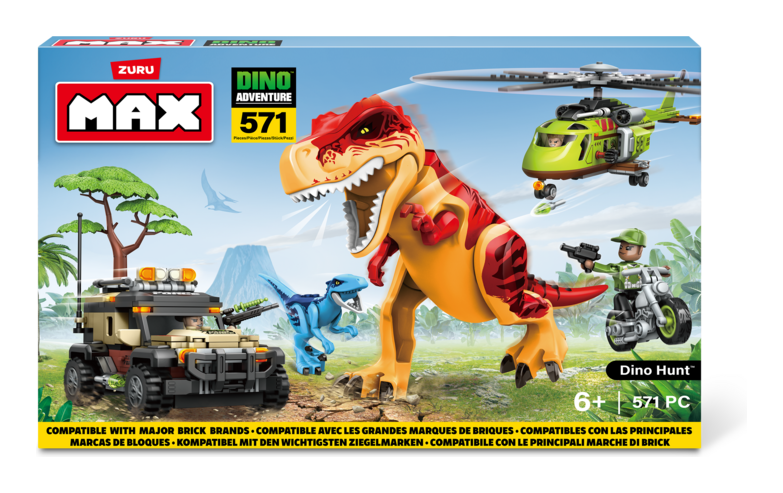 Max Build More Dino Adventure Series 1, in display