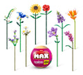 Max Premium Flowers Building Bricks Collection, packaging shot