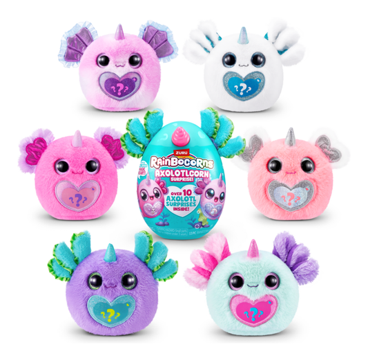 Rainbocorns Sparkle Heart Surprise S1 Axolotl collectible from Abgee